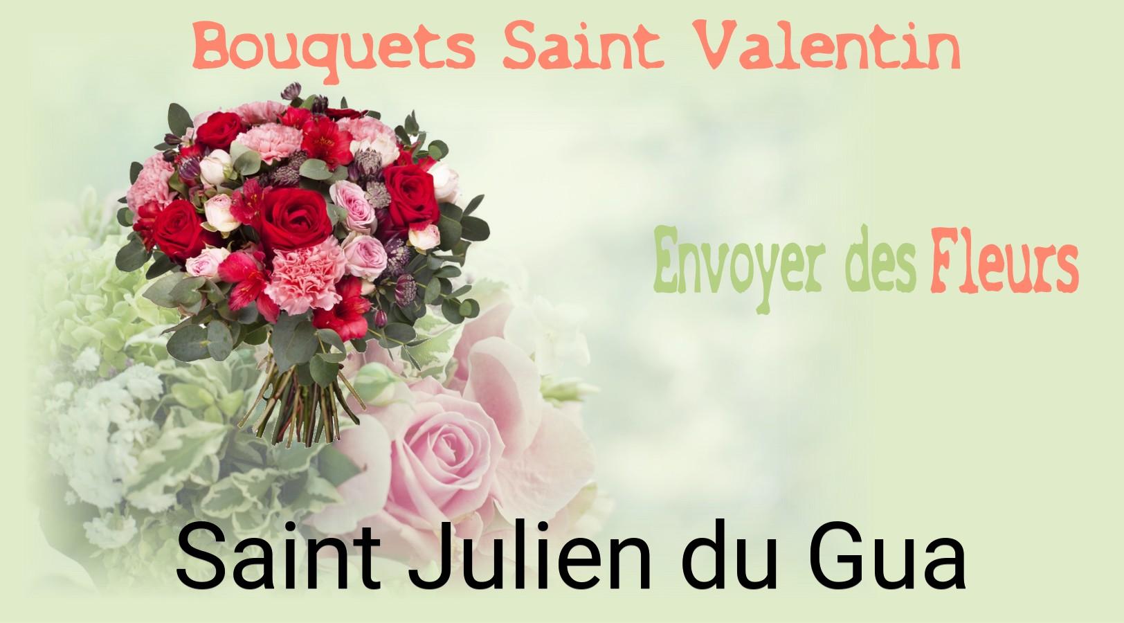 Roses de Saint-Valentin livrées à Saint-Julien-du-Gua